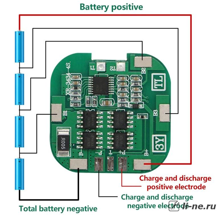 Платы BMS 4S